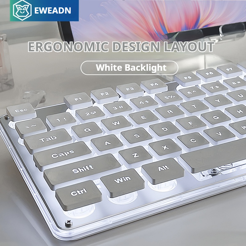 Trackball Mouse Wireless Finger - EWEADN V3 ensemble clavier et souris