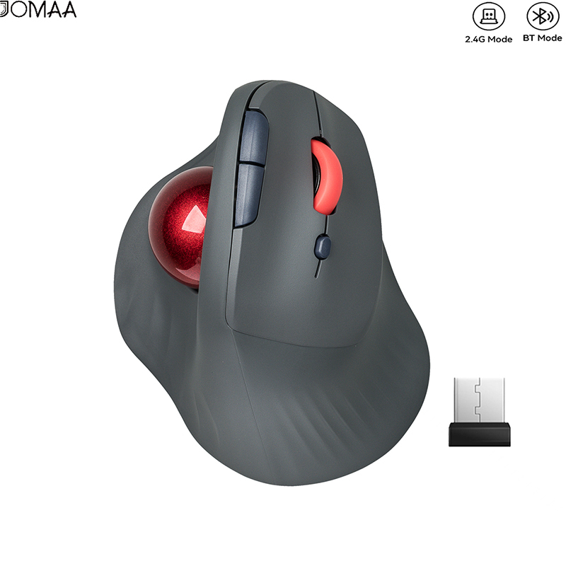 Vertical Mouse Rechargeable Bluetooth - JOMAA souris Trackball sans fil ergonomique