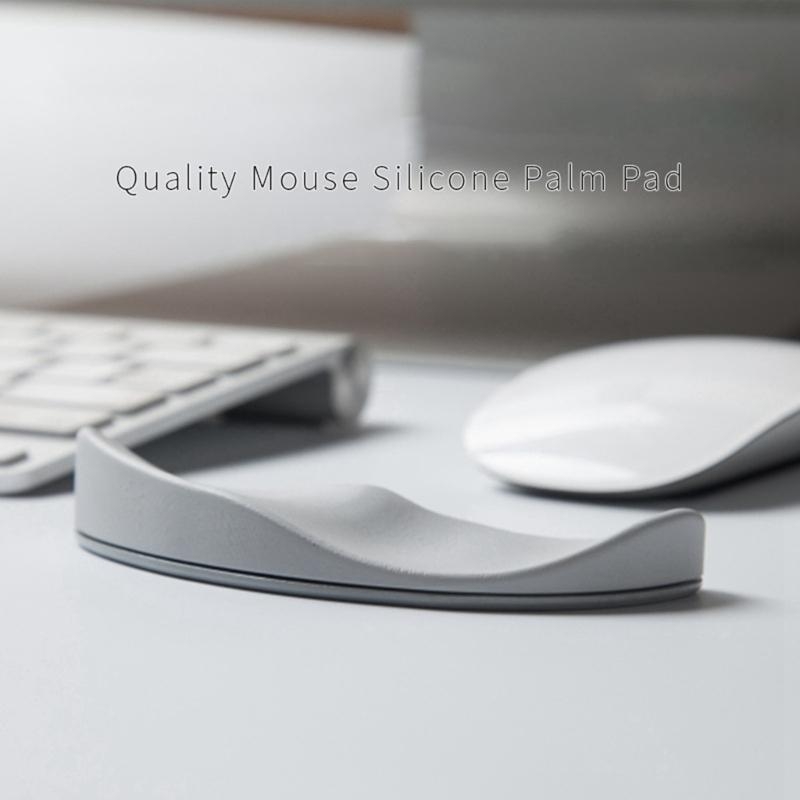 Ergonomic Mouse Pad With Wrist Support - Repose-poignet de souris en Silicone, coussinet
