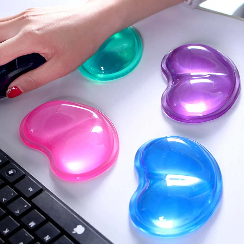 Ergonomic Mouse Wrist Rest Pad - Repose-poignet en Gel de Silicone, tapis
