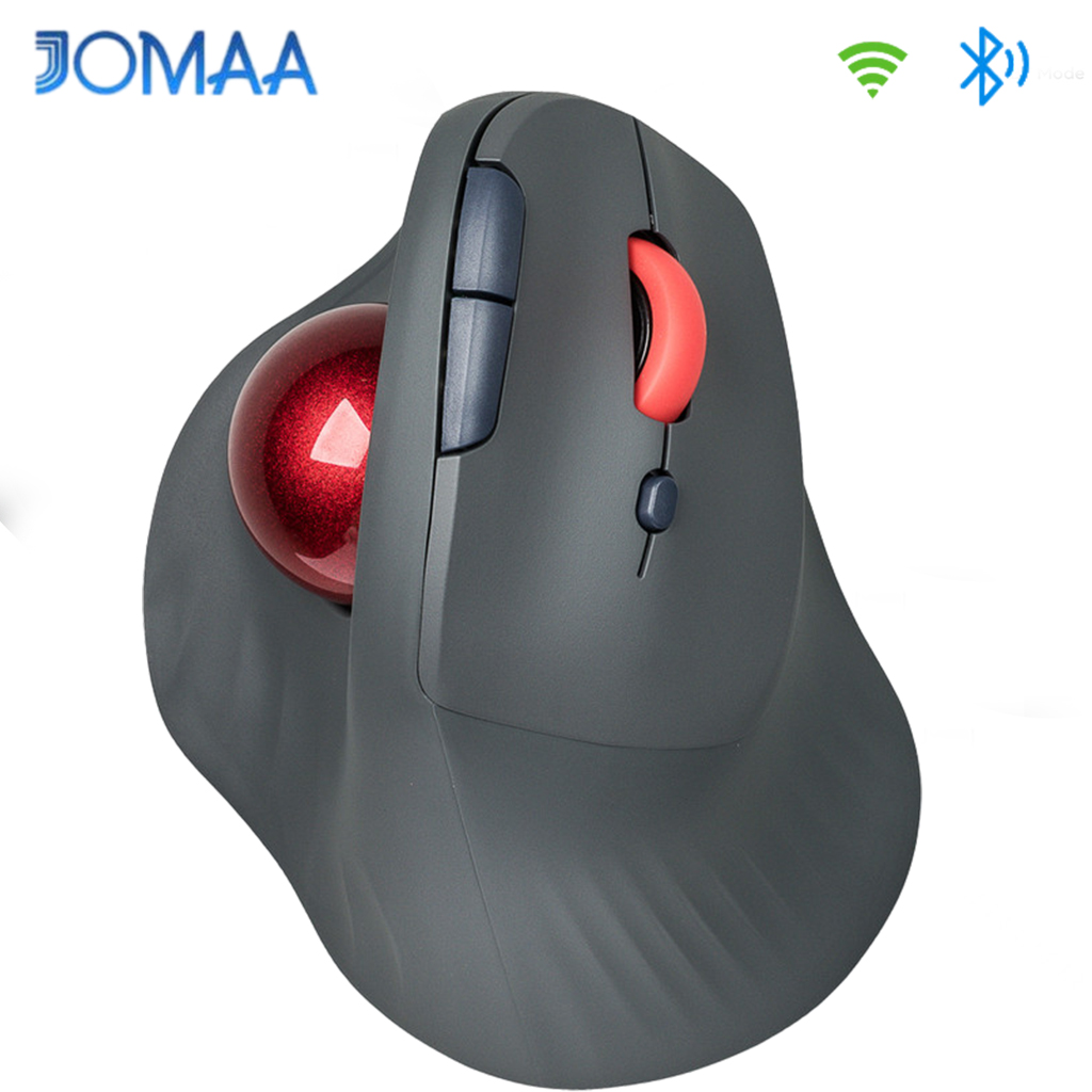 Vertical Mouse Rechargeable Bluetooth - JOMAA Bluetooth + souris Trackball sans