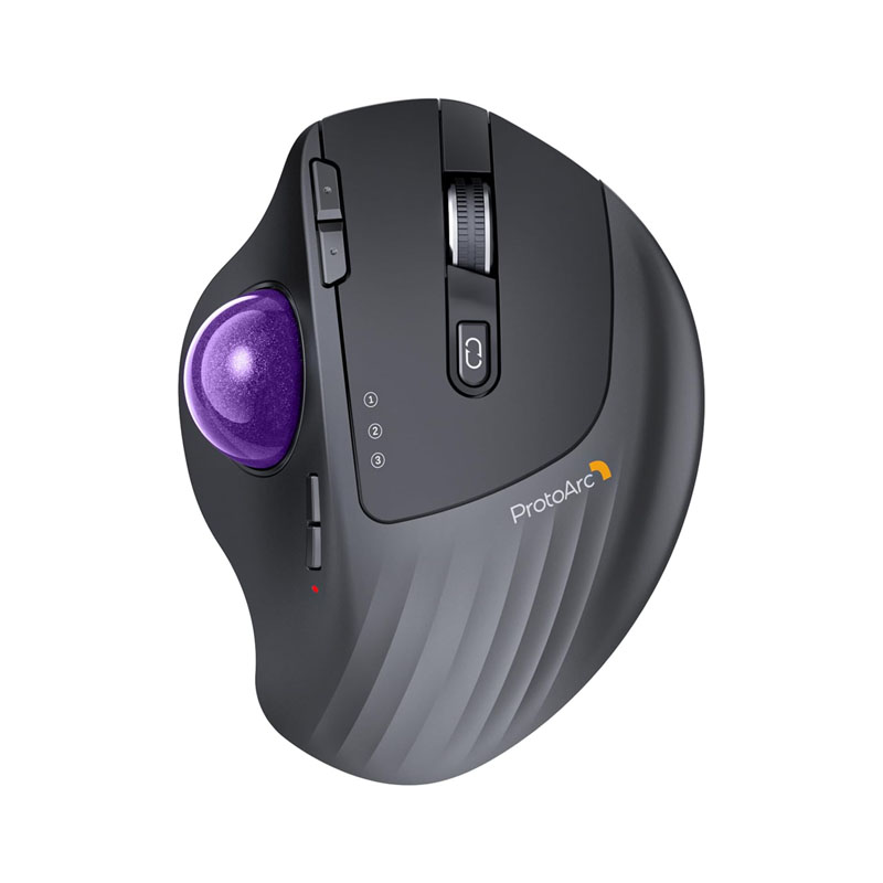 Ergonomic Mouse Trackball Thumb - Souris Trackball sans fil ProtoArc, EM01