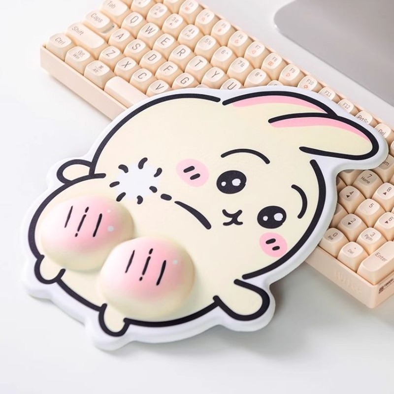 Ergonomic Mouse Pad With Wrist Support - Tapis de souris ergonomique 3D Chiikawa