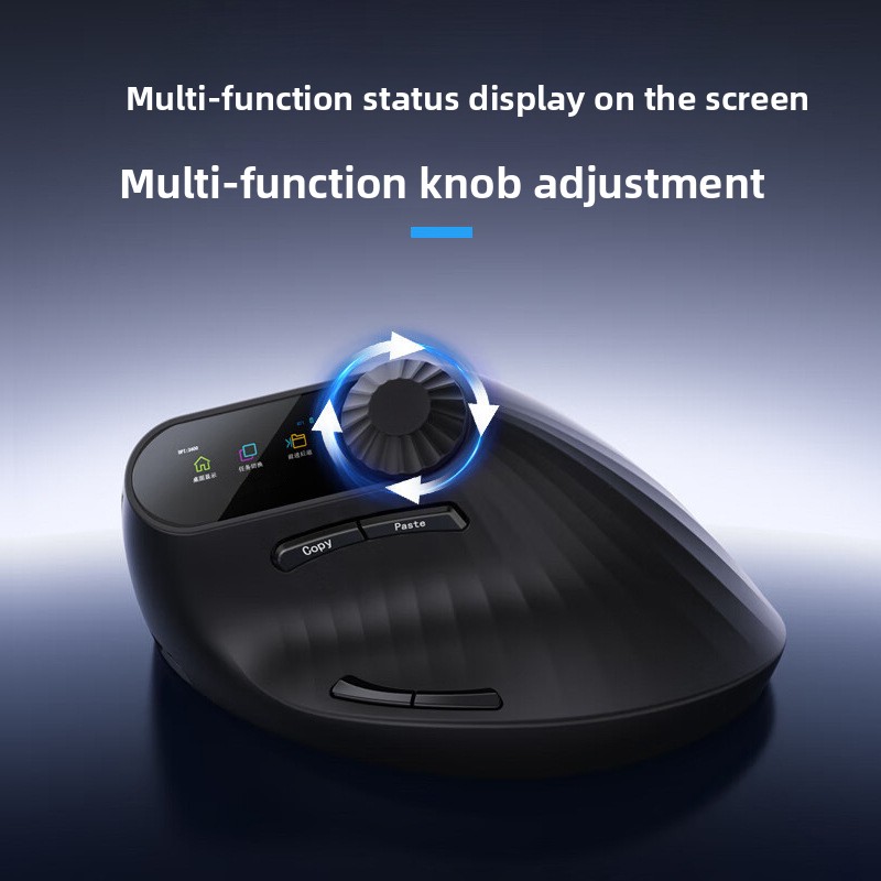 Vertical Mouse Dpi 4000 - Souris sans fil ergonomique verticale, Bluetooth,