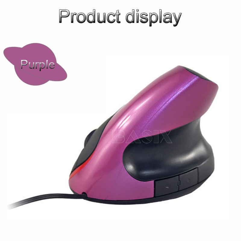 Vertical Mouse Small Hand - Souris optique verticale ergonomique filaire USB,