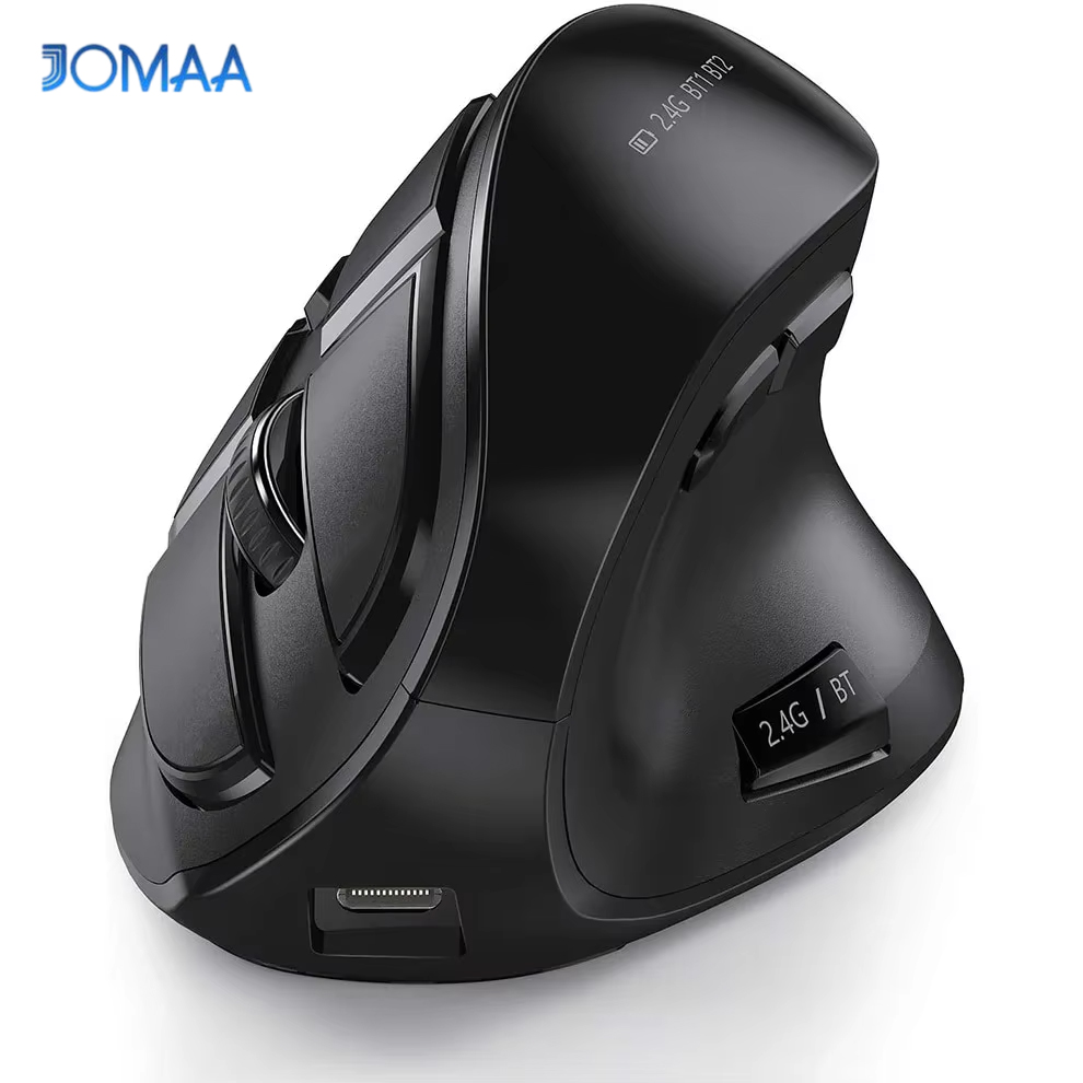 Vertical Mouse Rechargeable Bluetooth - JOMAA 2.4G souris sans fil souris