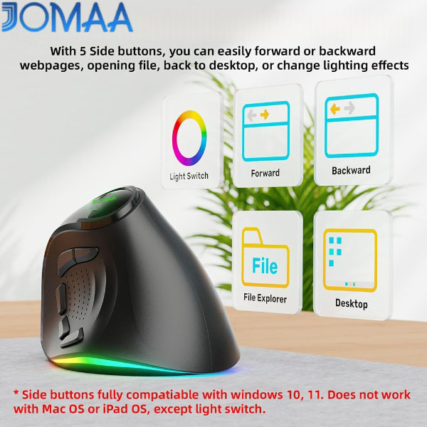 Souris ergonomique verticale s - Vertical Mouse Dpi 4000 avis et prix