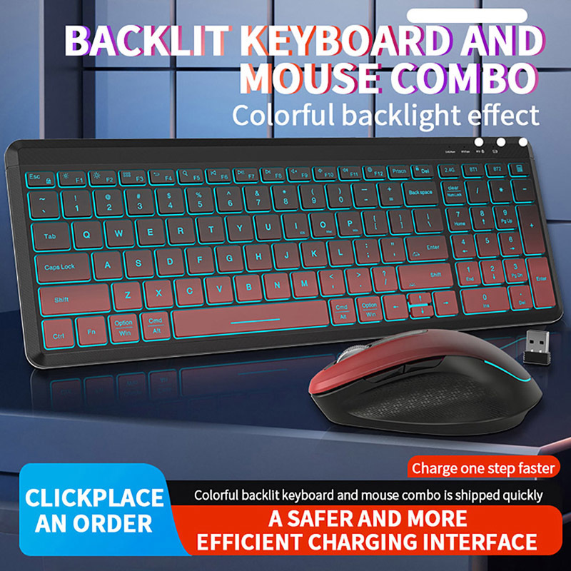 Ensemble clavier et souris san - Trackball Mouse Wireless Finger avis et prix