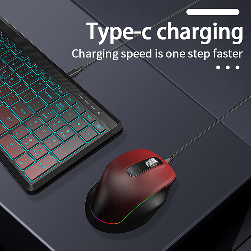 Ensemble clavier et souris san - Trackball Mouse Wireless Finger avis et prix