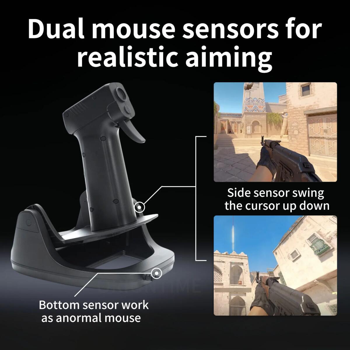 Souris de jeu filaire créative - Vertical Mouse Dpi 4000 avis et prix
