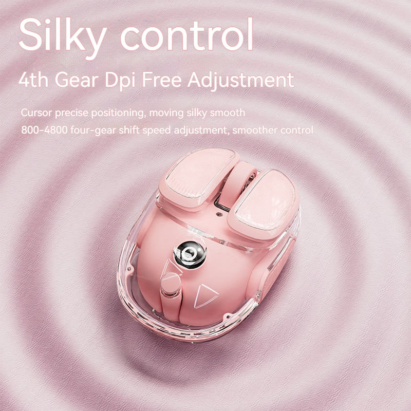EWEADN mignon crémeux, souris  - Ergonomic Mouse 2.4G Silent Click avis et prix