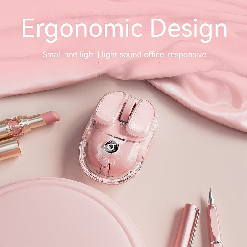 EWEADN mignon crémeux, souris  - Ergonomic Mouse 2.4G Silent Click avis et prix