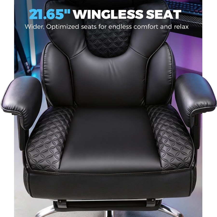 Chaise de jeu grande taille, c - Ergonomic Footrest Adjustable avis et prix