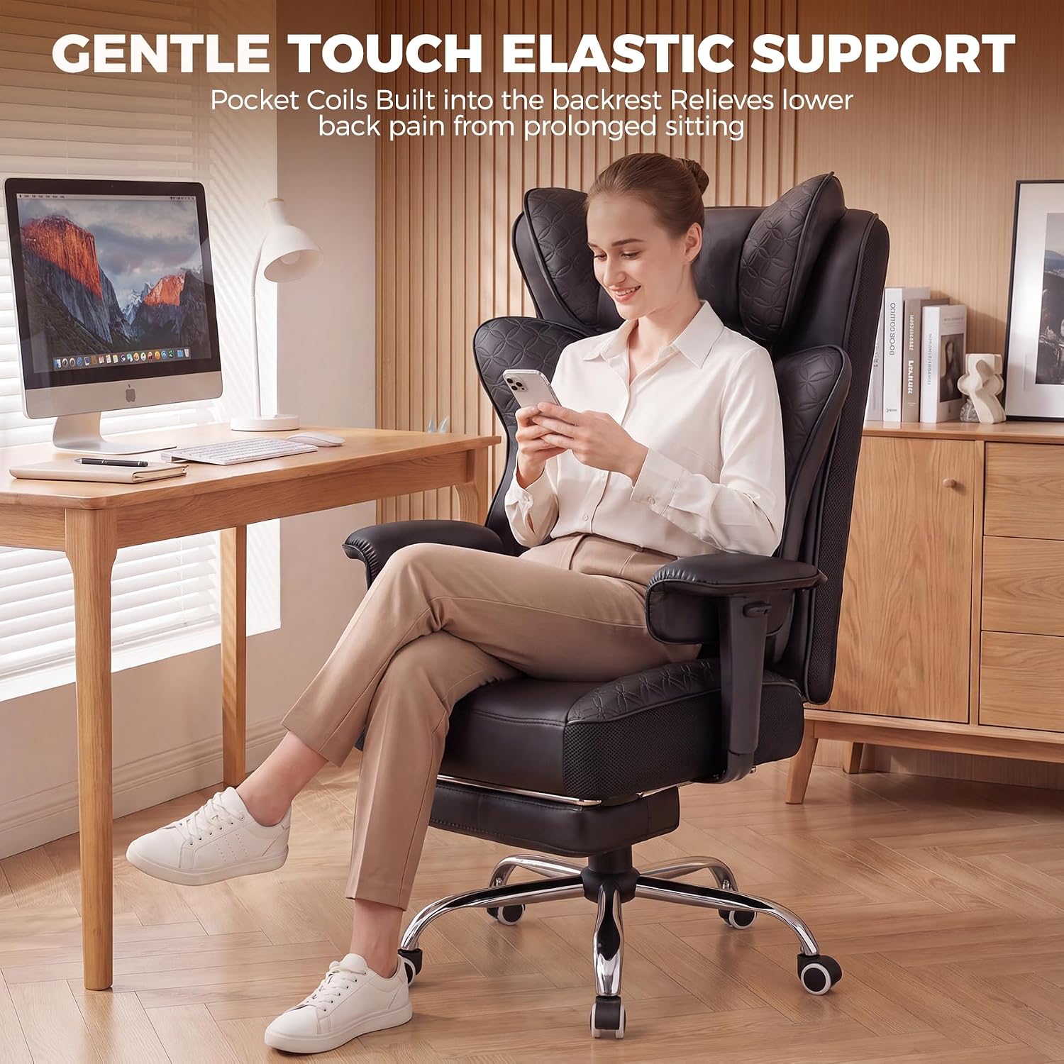 Chaise de bureau GTPLAYER, mod - Ergonomic Footrest Adjustable avis et prix