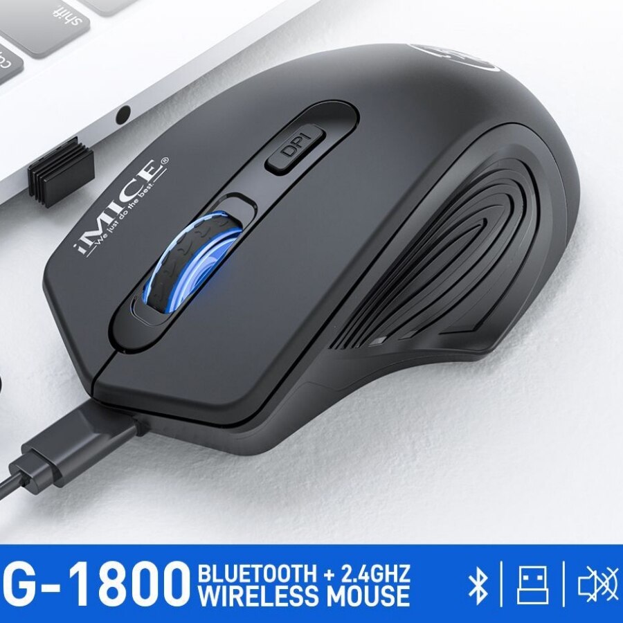 IMICE G-1800 2.4 mesurz Silent - Trackball Mouse Wireless Finger avis et prix