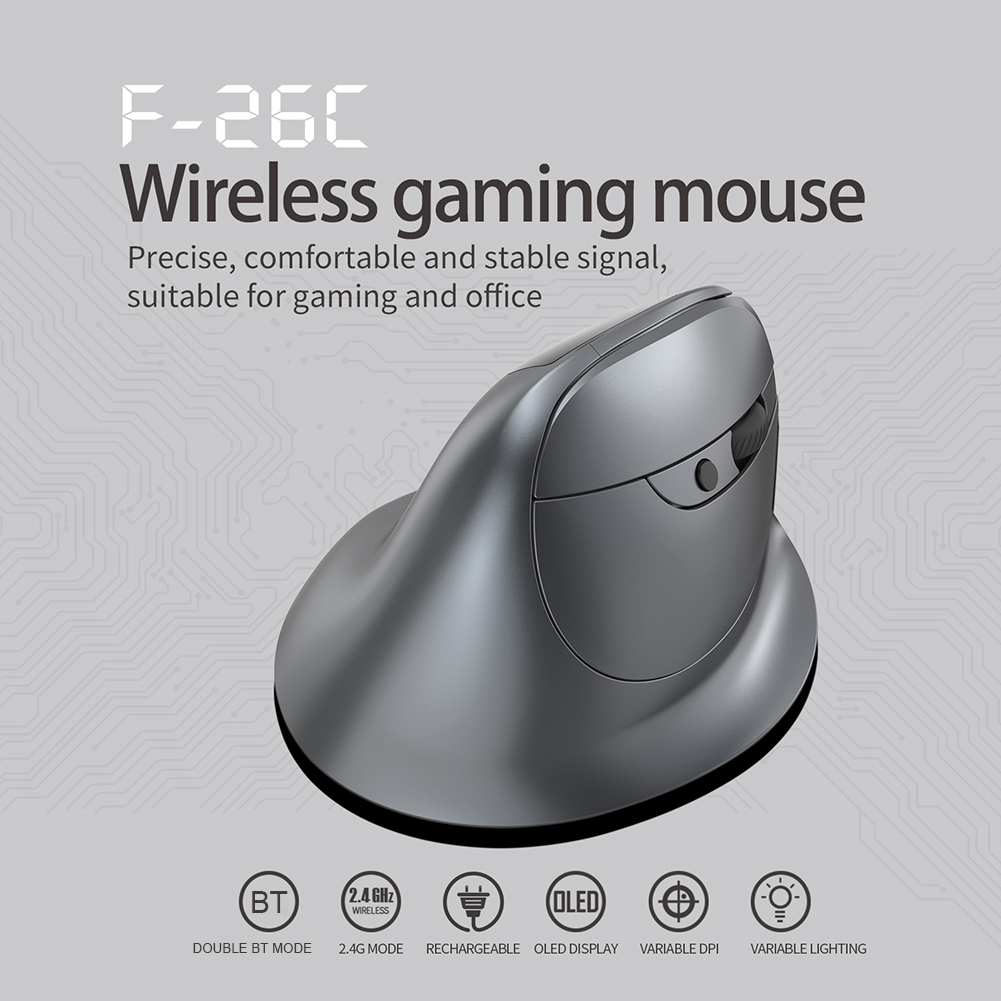 Souris verticale sans fil Blue - Vertical Mouse Rechargeable Bluetooth avis et prix