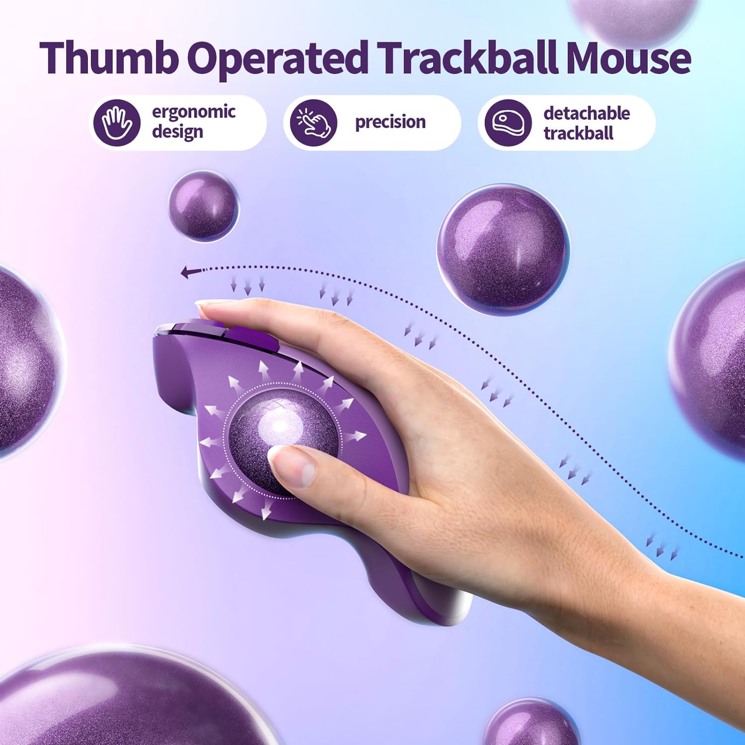 Souris Trackball sans fil Blue - Vertical Mouse Left Handed avis et prix