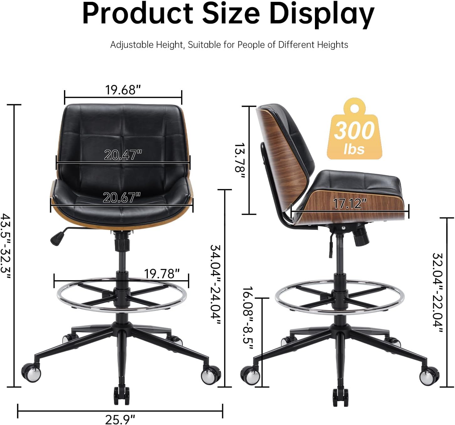 Chaise de bureau ergonomique,  - Ergonomic Footrest Adjustable avis et prix