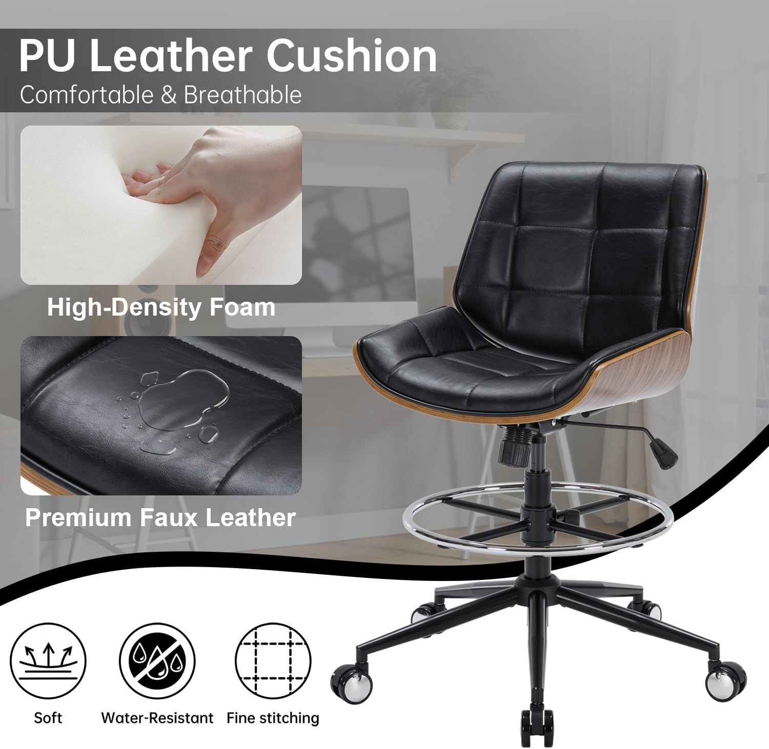 Chaise de bureau ergonomique,  - Ergonomic Footrest Adjustable avis et prix