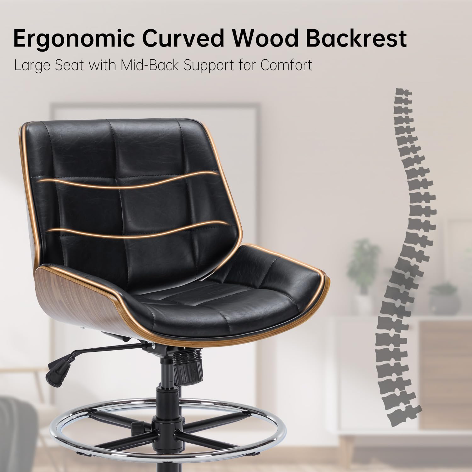 Chaise de bureau ergonomique,  - Ergonomic Footrest Adjustable avis et prix