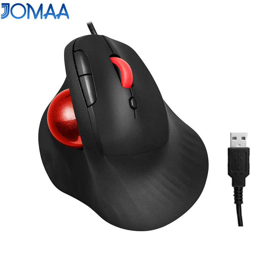 Souris à boule verticale ergon - Ergonomic Mouse Trackball Thumb avis et prix