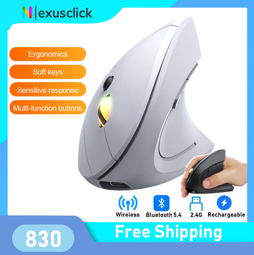 Souris sans fil Bluetooth 2,4  - Vertical Mouse Rechargeable Bluetooth avis et prix