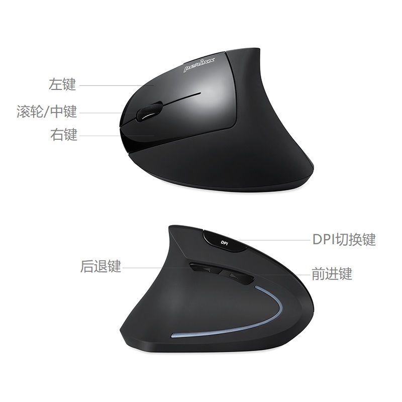 Perixx – souris verticale ergo - Vertical Mouse Left Handed avis et prix