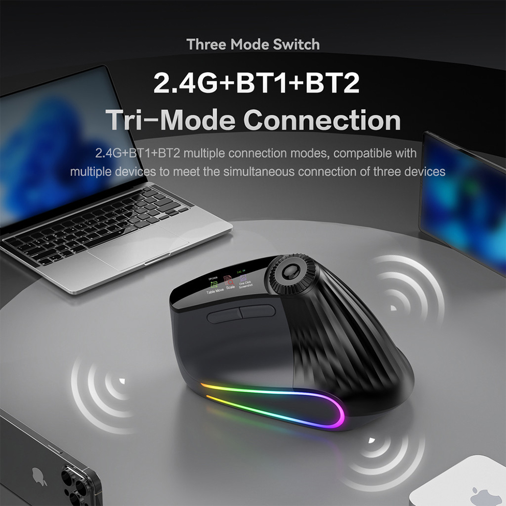 Souris ergonomique sans fil ré - Vertical Mouse Rechargeable Bluetooth avis et prix