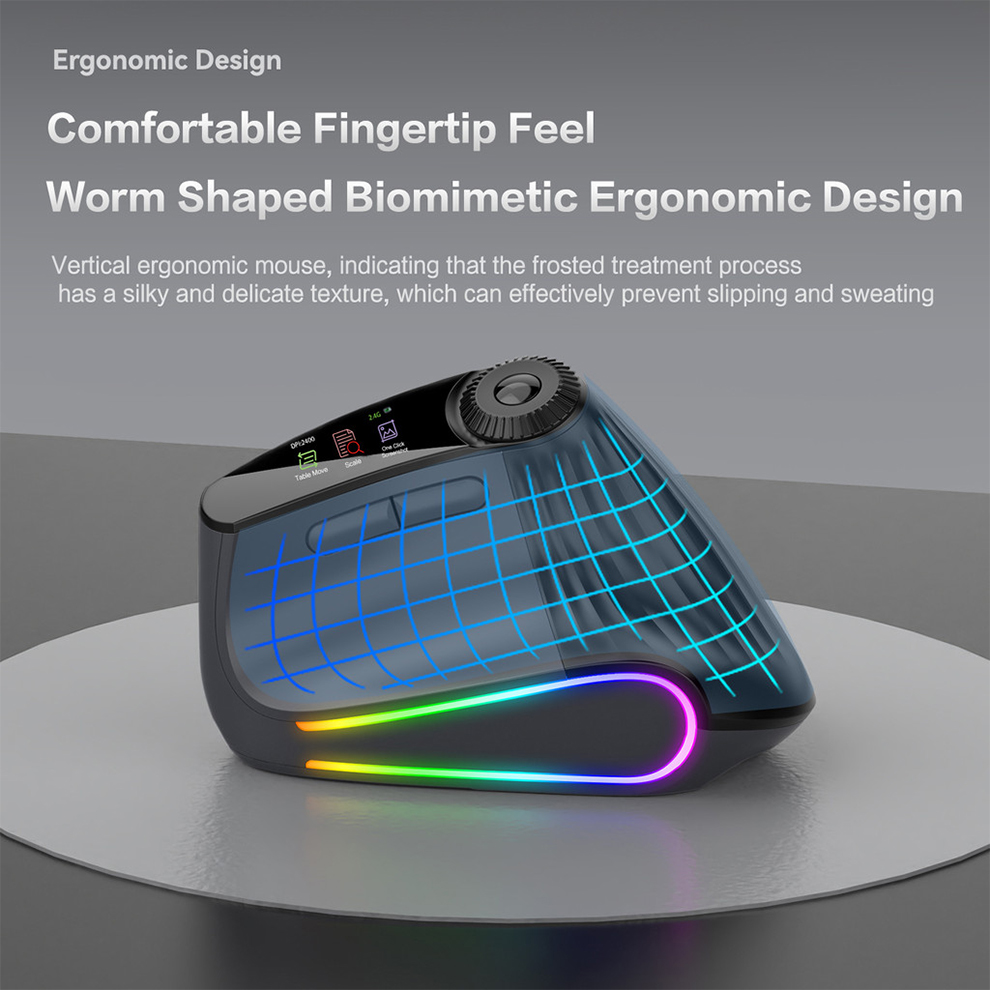 Souris ergonomique sans fil ré - Vertical Mouse Rechargeable Bluetooth avis et prix