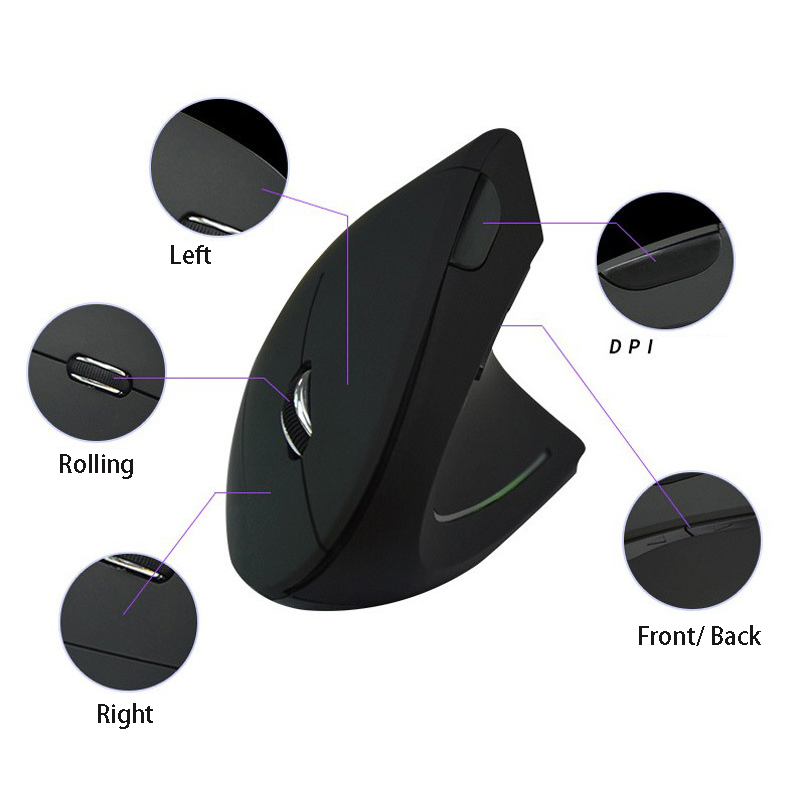 Souris gauche droite verticale - Vertical Mouse Rechargeable Bluetooth avis et prix