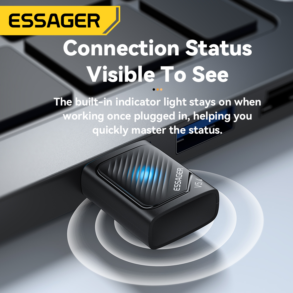 Essager USB Bluetooth 5.4 adap - Trackball Mouse Wireless Finger avis et prix
