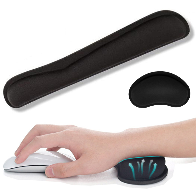 Repose-poignet pour clavier, t - Ergonomic Mouse Pad With Wrist Support avis et prix