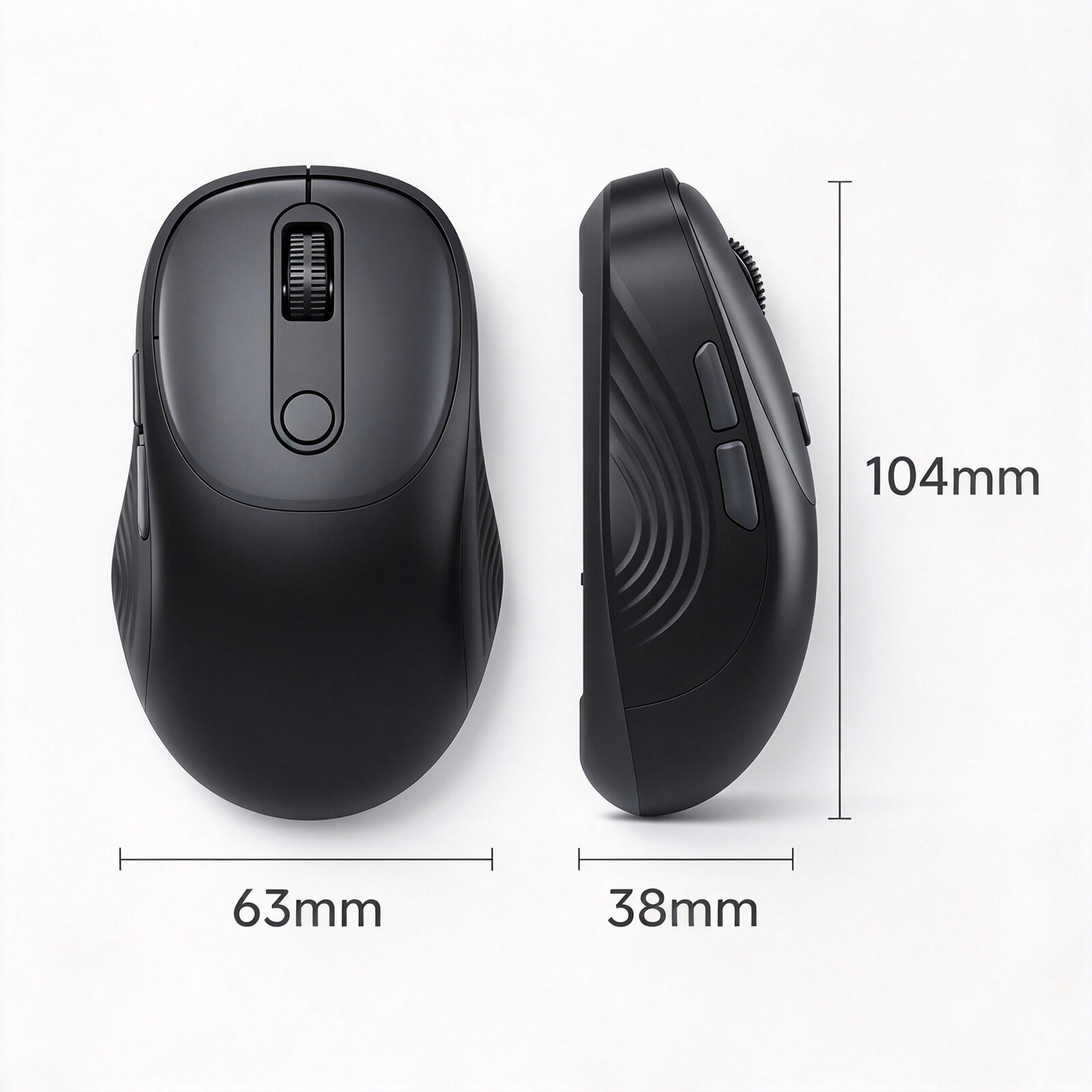 Souris sans fil 2,4 GHz et Blu - Ergonomic Mouse 2.4G Silent Click avis et prix