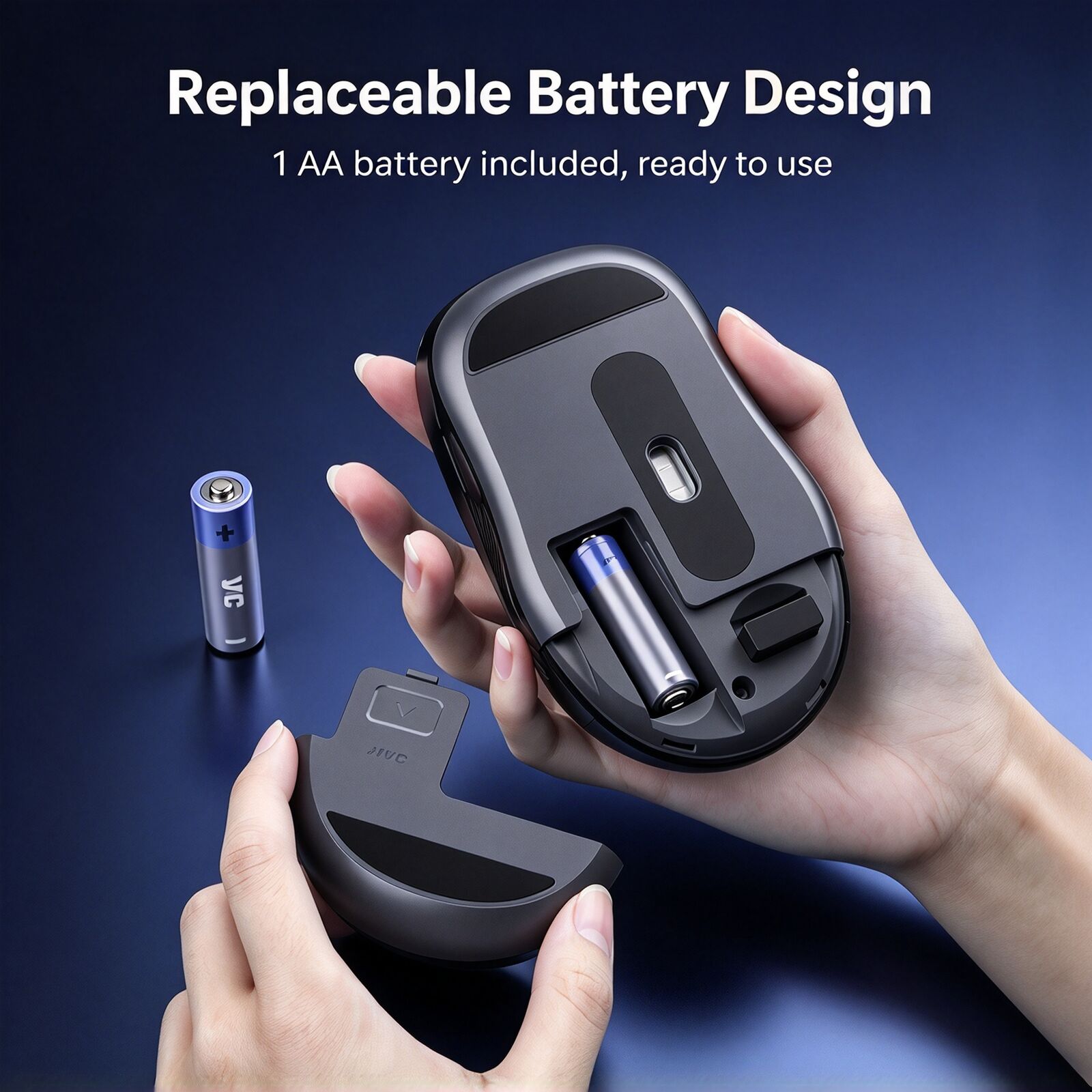 Souris sans fil 2,4 GHz et Blu - Ergonomic Mouse 2.4G Silent Click avis et prix