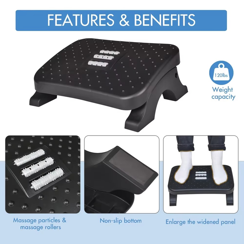 Repose-pieds ergonomique à pla - Ergonomic Footrest Adjustable avis et prix