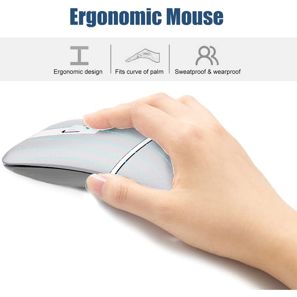 Souris rotative ergonomique sa - Ergonomic Mouse 2.4G Silent Click avis et prix