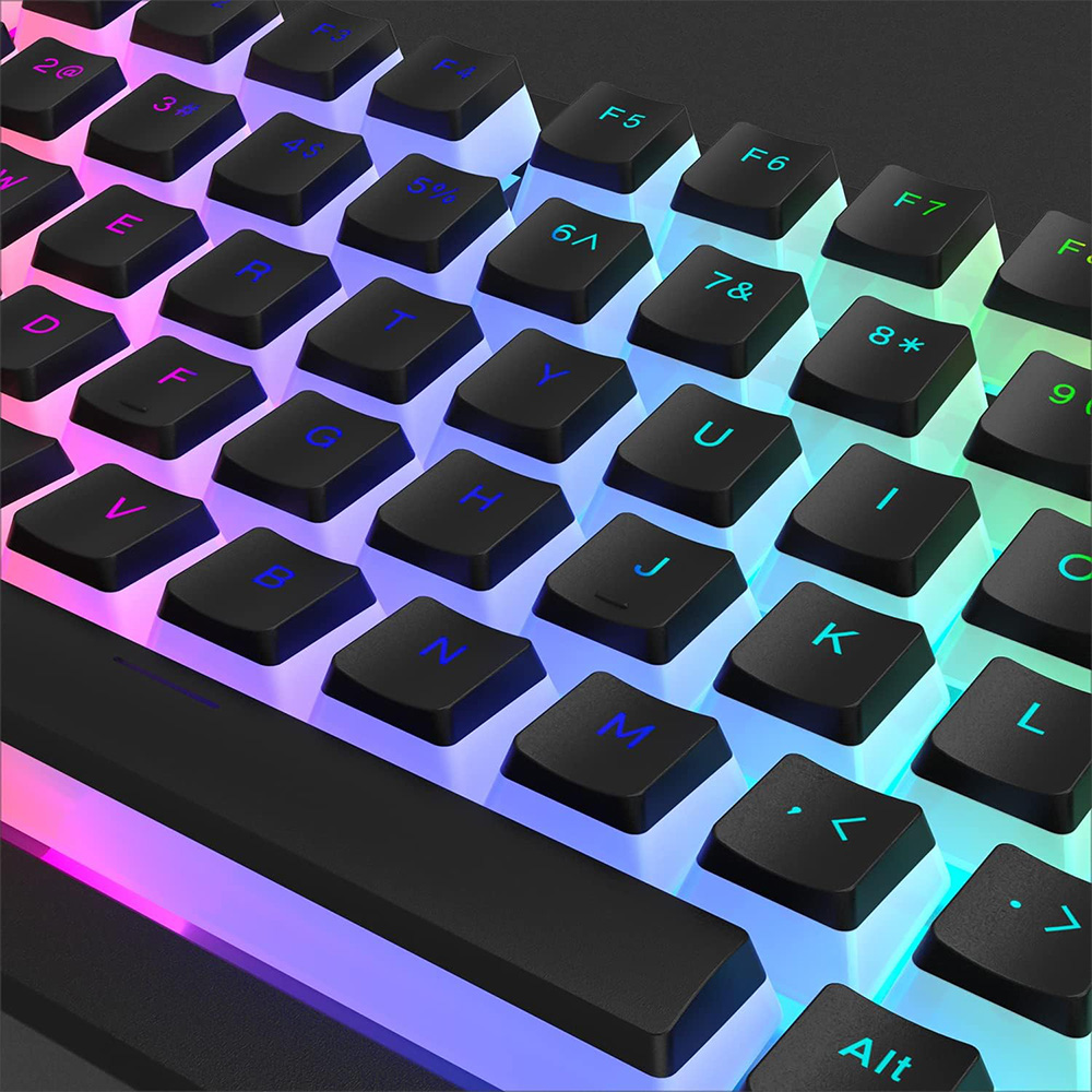 129 touches Pudding Keycaps PB - Ergonomic Keyboard Split Mechanical avis et prix