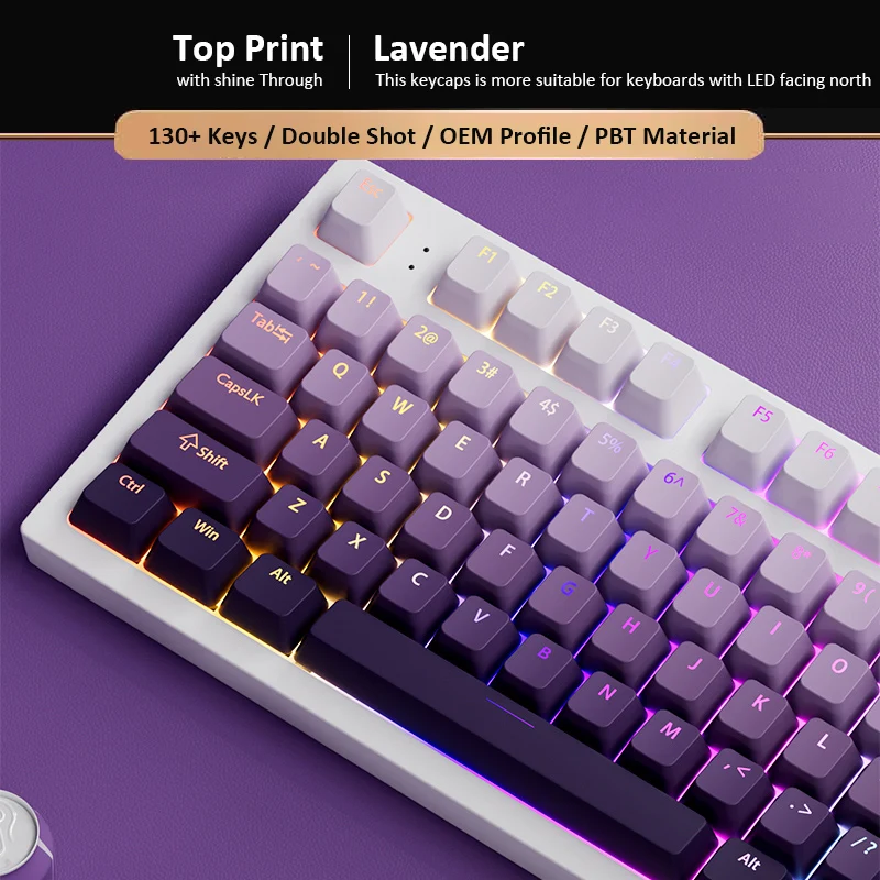 134 touches en PBT double inje - Ergonomic Keyboard Split Mechanical avis et prix