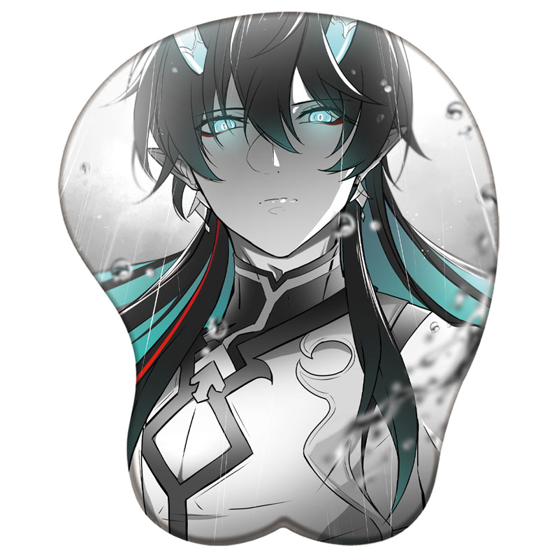 Honkai-Tapis de souris en sili - Ergonomic Mouse Pad With Wrist Support avis et prix