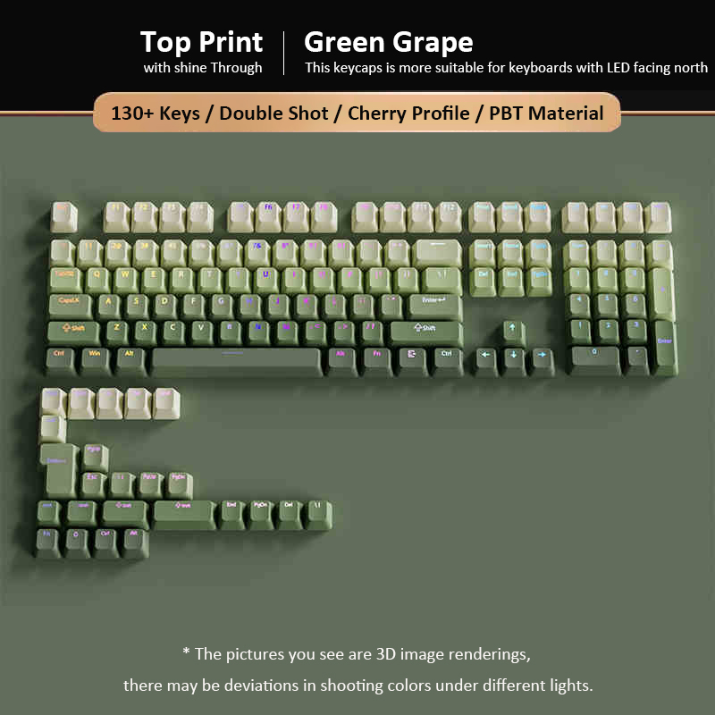 Capuchons de touches PBT Doubl - Ergonomic Keyboard Split Mechanical avis et prix