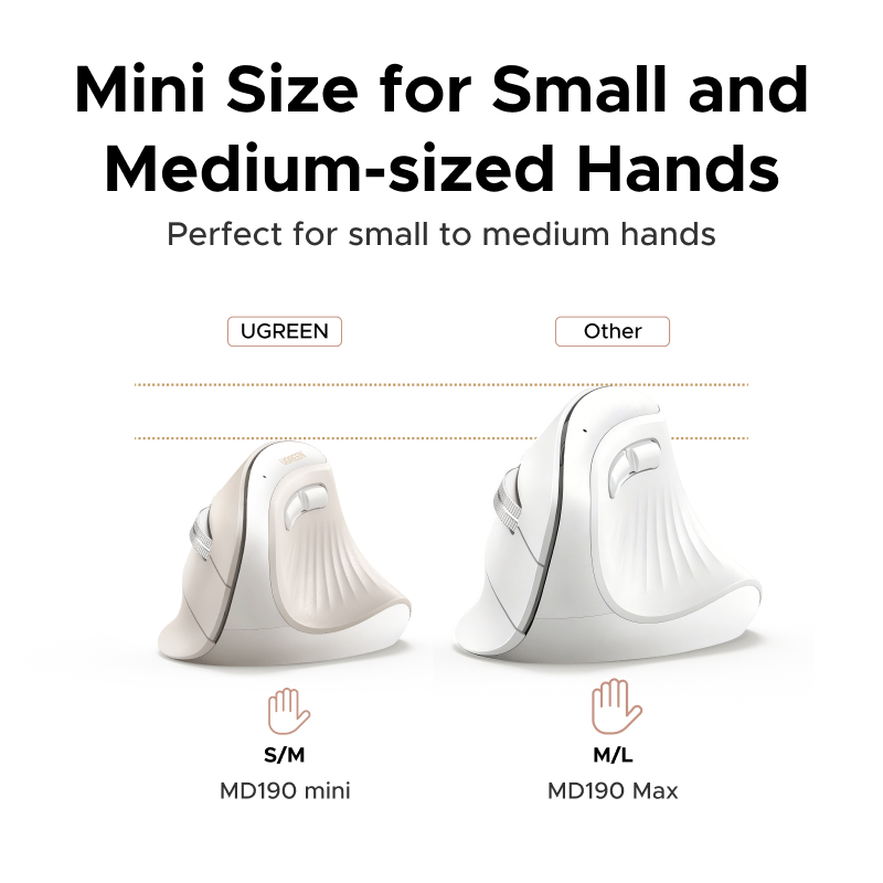 Souris verticale miniature UGR - Vertical Mouse Dpi 4000 avis et prix