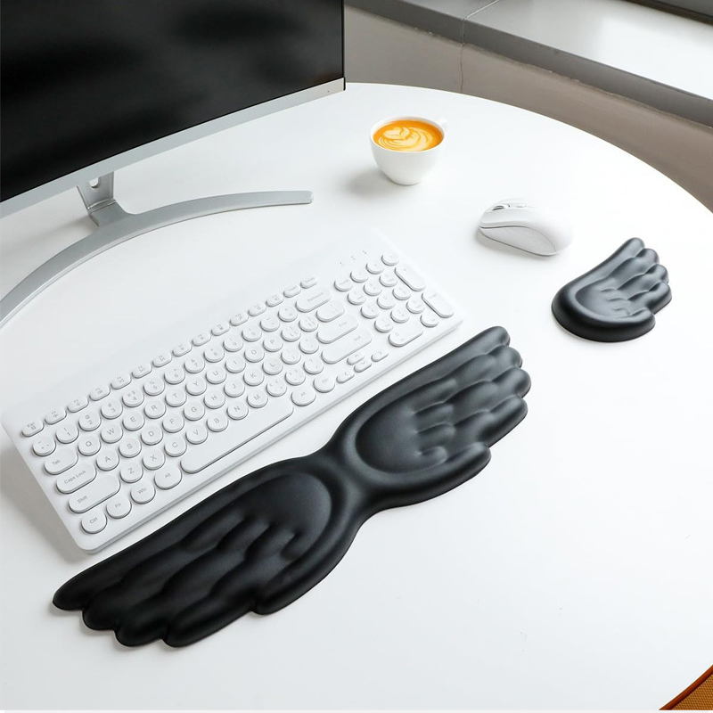 Clavier souris repose-poignet  - Ergonomic Mouse Pad With Wrist Support avis et prix