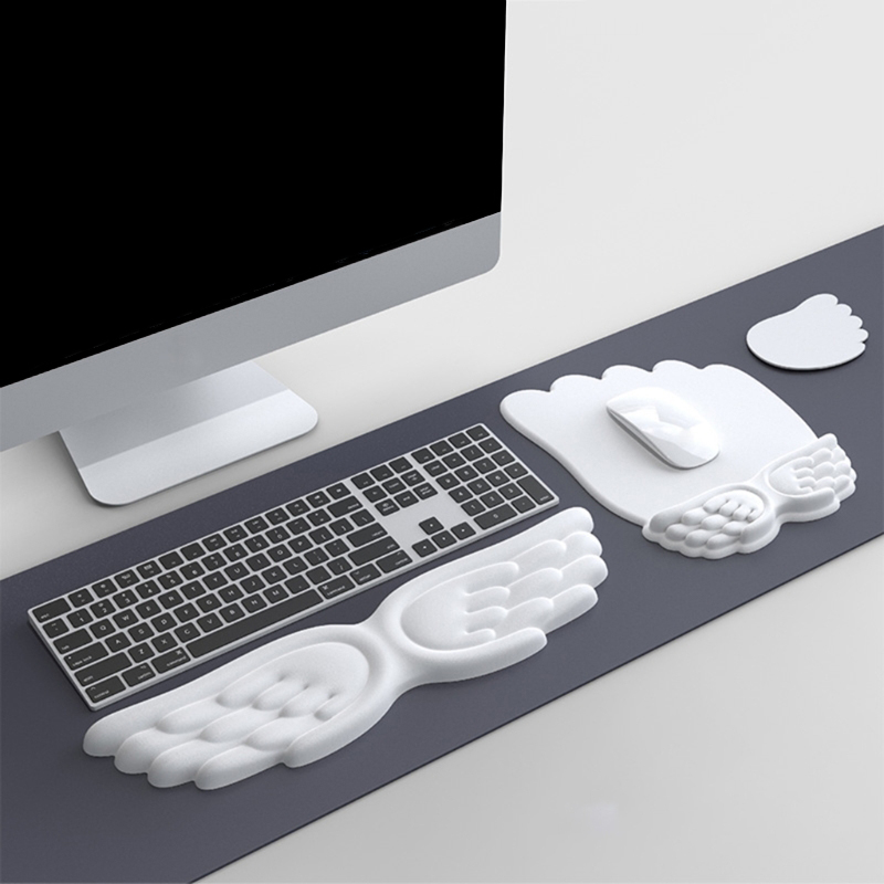 Clavier souris repose-poignet  - Ergonomic Mouse Pad With Wrist Support avis et prix