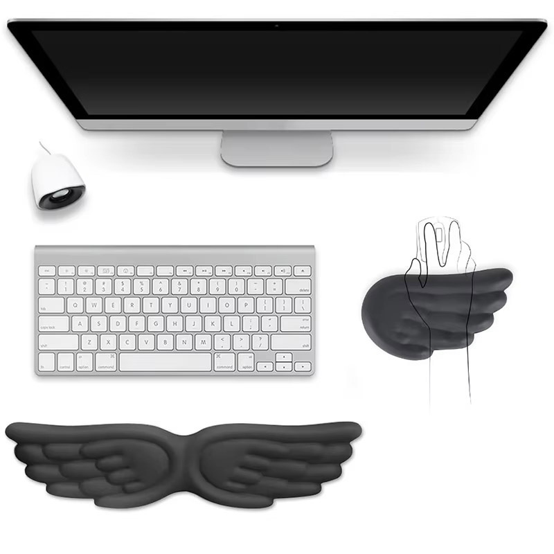 Tapis de souris clavier en for - Ergonomic Mouse Wrist Rest Pad avis et prix