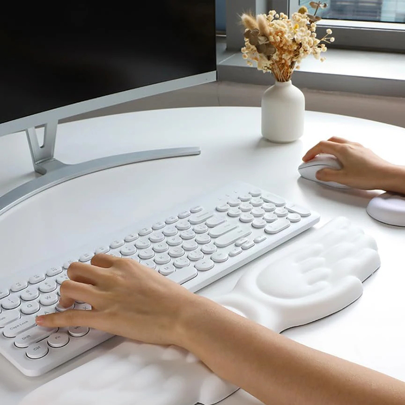 Tapis de souris clavier en for - Ergonomic Mouse Wrist Rest Pad avis et prix