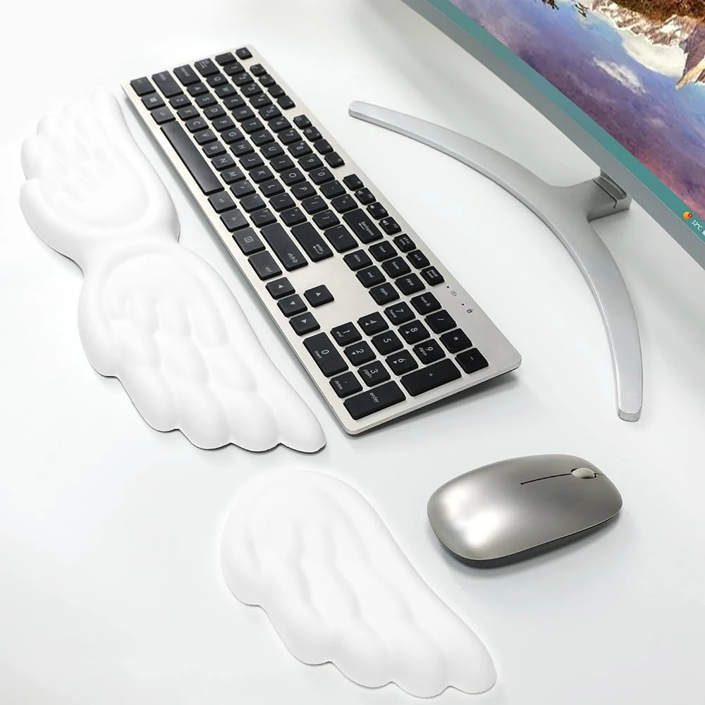 Tapis de souris clavier en for - Ergonomic Mouse Wrist Rest Pad avis et prix