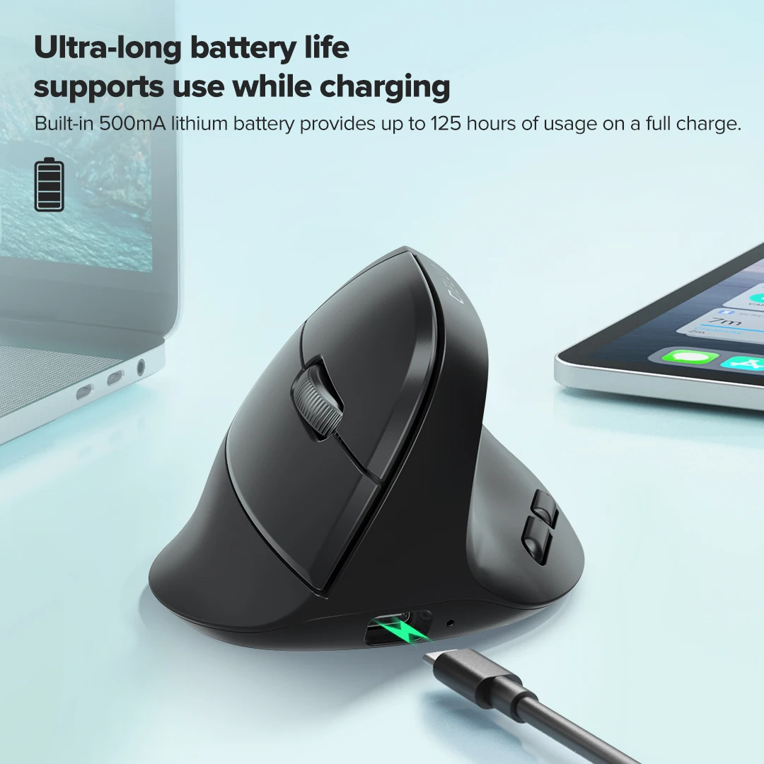 Delux M618 Air souris ergonomi - Vertical Mouse Left Handed avis et prix