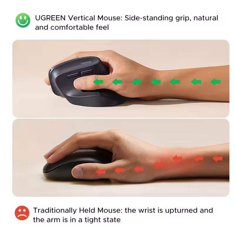 Souris sans fil verticale UGRE - Vertical Mouse Dpi 4000 avis et prix