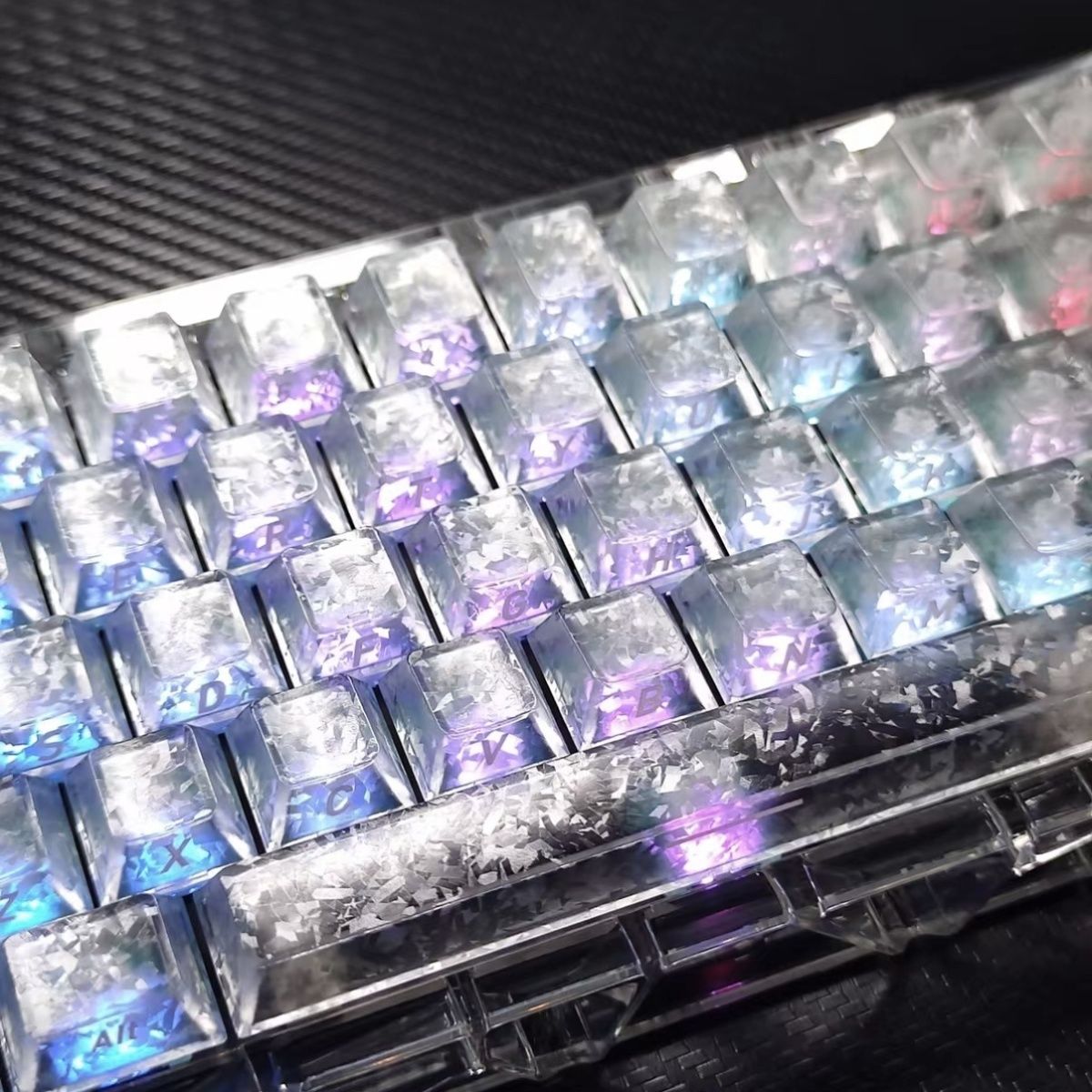 132 touches en PC transparent  - Ergonomic Keyboard Split Mechanical avis et prix