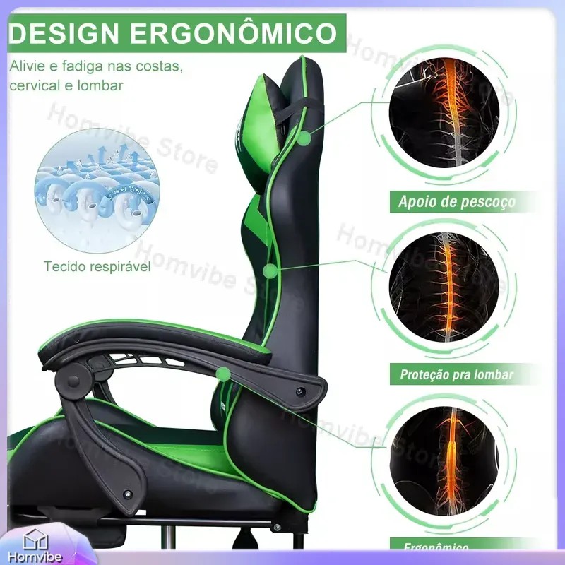 Chaise de jeu ergonomique à do - Ergonomic Footrest Adjustable avis et prix